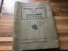 Morris Minor BMC Workshop Manual