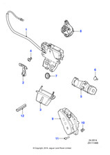 Jaguar Genuine Latch Fits XF
