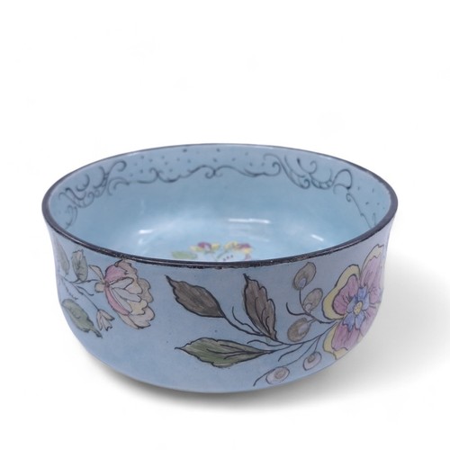 Kirk hand painted bowl - painted,