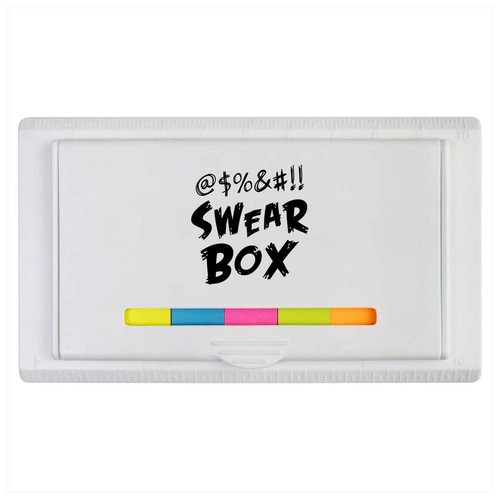 Funny swear box sticky note - 'funny,