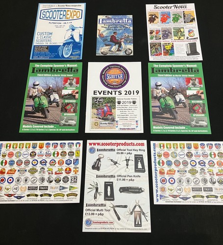 Lambretta leaflets scooter - lambretta,
