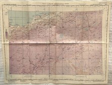 Vintage RAF Map Hauts Plateaux