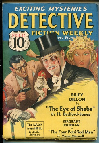 Pulp detective fiction - pulp:,