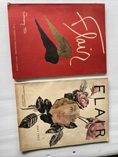 FLAIR MAGAZINE FIRST ISSUE FEB 1950  ART FASHION CULTURE Magazines