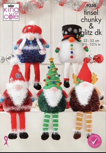 King cole tinsel chunky - dk,