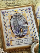 Winter Wedding Stunning Sampler Cross stitch Design Chart