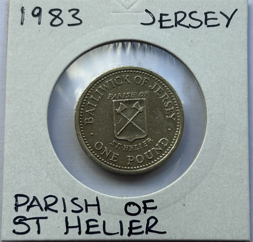 Jersey parish 1983 coin - jersey,