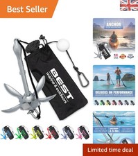 3.5 lb Folding Kayak Anchor Kit – Rust-Resistant Convenience for Water Sports