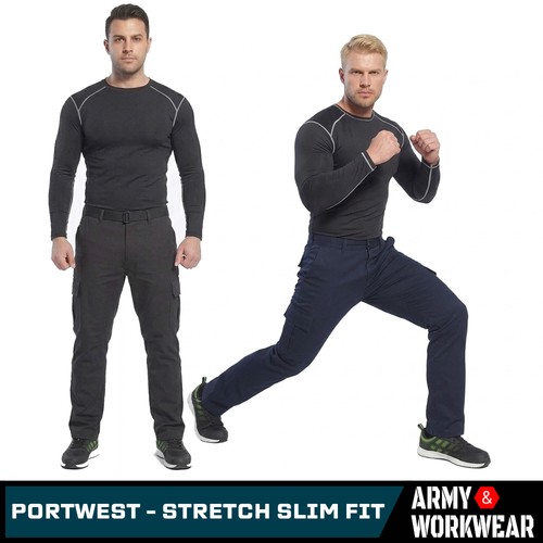 Mens portwest slim fit stretch - mens,