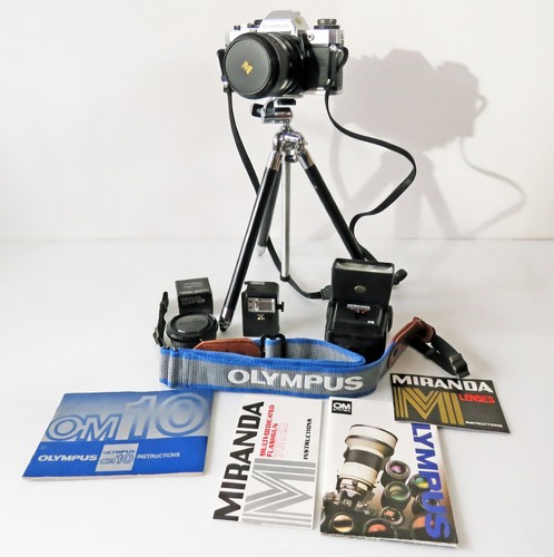 Olympus om10 35mm film slr - film,