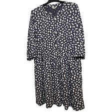 Seasalt Dod Dress UK 20 Navy