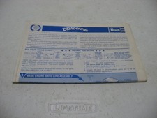 Instruction Sheet Only -