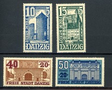 Danzig 1936 winter relief fund set less 25pf MH