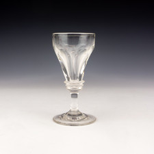 Antique Georgian Glass - Deceptive Dram Glass