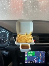 Car Sauce And Nuggets Holder -