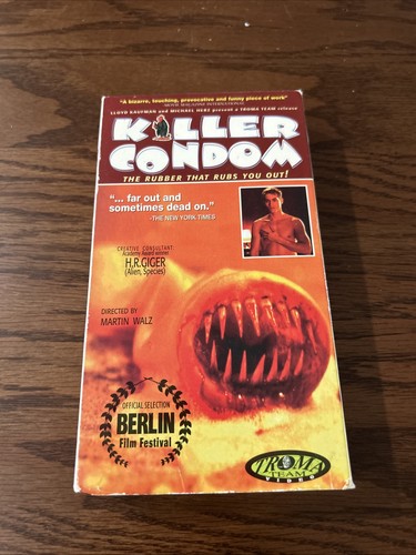 Killer condom vhs 1999 - killer, troma