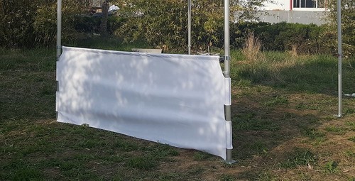 10ft wide half sidewall party - 10ft,
