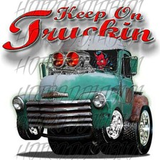 RAT ROD HOT ROD STICKER