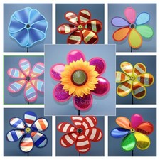 Pinwheel Lawn Spinner Windmill