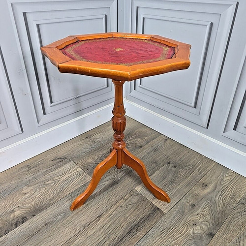 Antique side wine table - side,