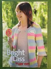 Knitting pattern GIRL’S MOCK TWO-PIECE (they will love these bright colours)