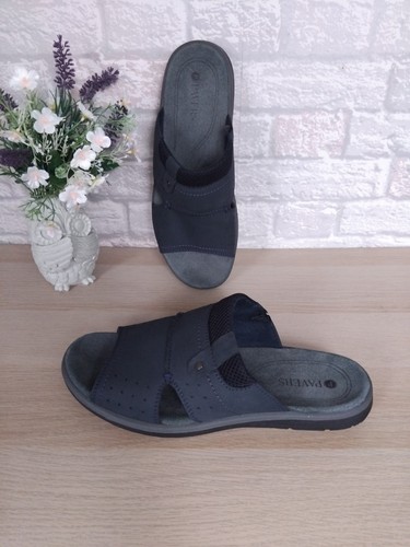 Pavers mens mule - mens, sandals/navy