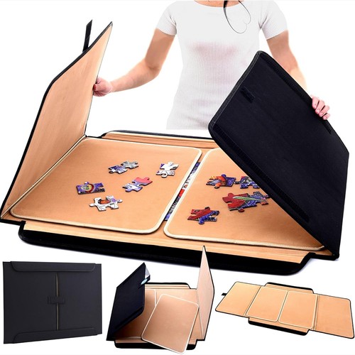 Portable jigsaw puzzle board - puzzle,