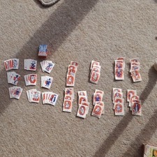 Vintage 60s- Happy families 36 cards & 36 snap cards  with box - rare ,stocking?