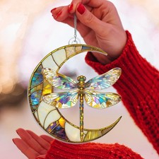 Dragonfly Suncatcher Window