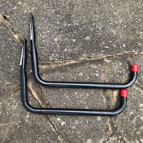 Pair 27cm storage hooks - pair, of