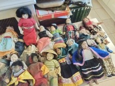 Vintage Collection Of Foreign Dolls 