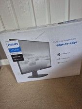 24" LCD Computer Monitor Philips V-Line 243V7QDAB00 24 Inch
