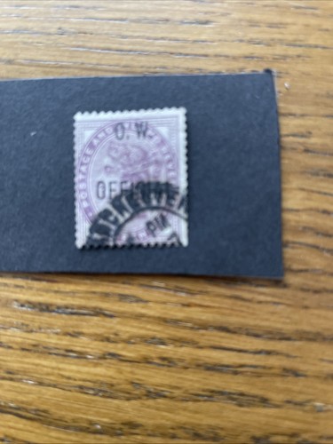 Victorian stamp overprint - stamp,