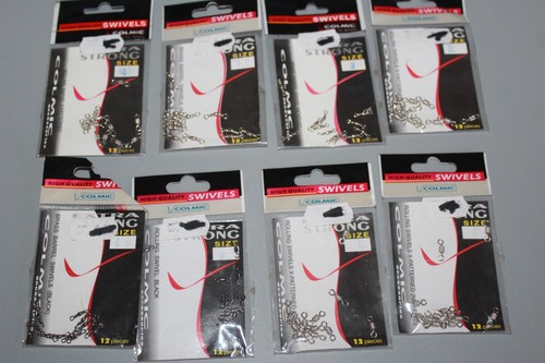 Packs colmic swivels - swivels, various