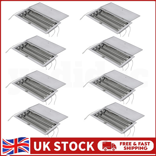 8pcs 3000w spray baking booth - 8pcs,