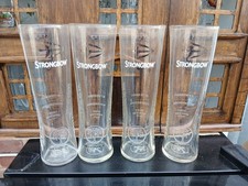 4  X Strongbow Cider Dark Fruit Pint 20oz Glasses Brand New Home Bar