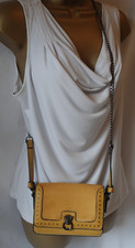 TOPSHOP small shoulder bag chain strap light caramel colour 5 x 7 x 3