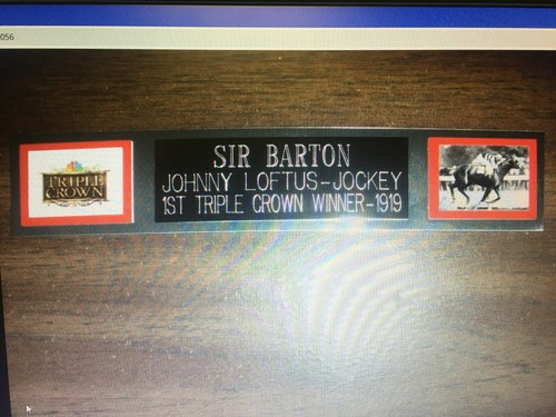 Sir barton - barton, (horse