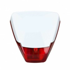 Pyronix Deltabell Intruder Burglar Alarm System Bell Box Live External Siren RED
