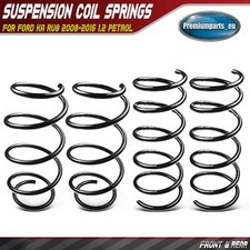 4x Coil Springs Front & Rear Suspension for Ford Ka RU8 2008-2016 1.2 1540266