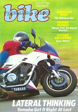 Bike Magazine Aug 1984 - Honda 400T Suzuki GSX1100EF Yamaha FJ1100 GSX FJ Israel