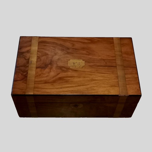 Antique campaign style wooden - style,