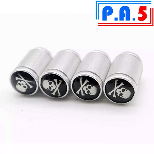 Silver skull bones dust - skull,