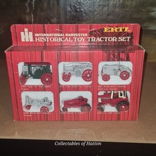 ERTL IH International Harvester historical toy tractor set diecast retro boxed