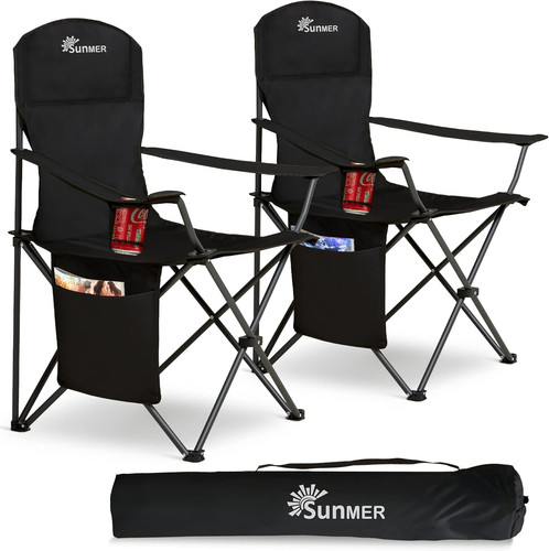 Folding camping chairs set - camping,
