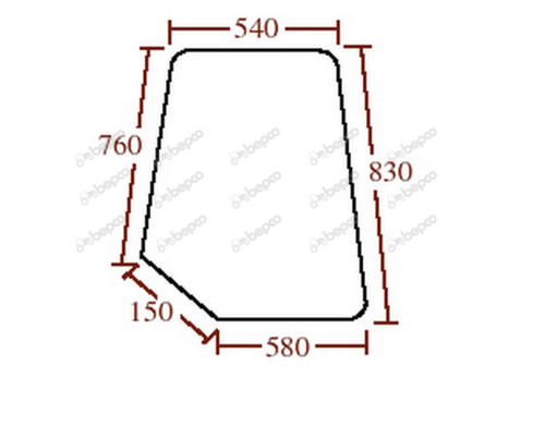 For ford cab upper door - ford, q