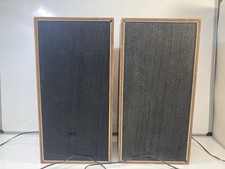 Vintage Alba UA 300 Bookshelf Speakers Watts 8 Ohms Wooden Case - Tabernacle St