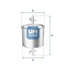 Fuel filter Filter Insert