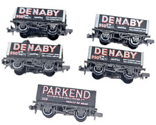 Rake Of 5x Peco N Gauge Denaby