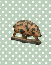 Miniature Pink Patina Patched